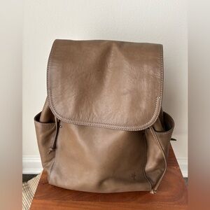 Frye Olivia Leather Backpack